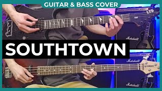 POD  Southtown  Guitar and Bass Cover [upl. by Ezzo]