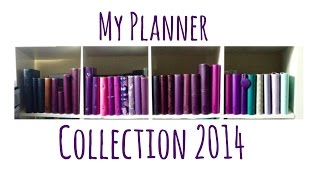 My Purpley Life Planner Collection  2014 [upl. by Dovev999]