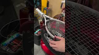 Behind the Scenes Yonex VCore Racket Stringing [upl. by Anela]