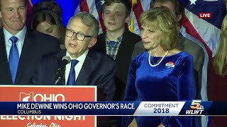 Mike DeWine wins Ohio governors race [upl. by Fleming651]