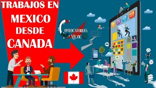 Trabajos en Canadá desde México 20222023  Bolsa de trabajo LABORAL Vacantes de EMPLEO en CANADÁ [upl. by Linker418]