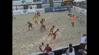 Giros 360 graus seleção brasileira Beach handball [upl. by Dobson]