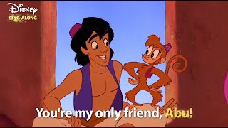 One Jump Ahead  Aladdin Lyric Video  DISNEY SINGALONGS [upl. by Biel]