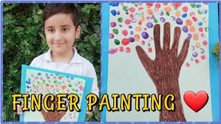 Kids finger painting crafts [upl. by William]