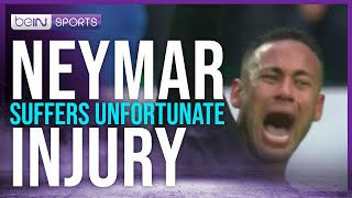 Neymar suffers unfortunate injury [upl. by Henebry]