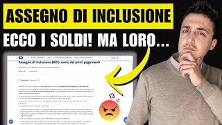 ASSEGNO DI INCLUSIONE ecco i PAGAMENTI ma 12MILA congelati e BOOM di RESPINTI Cosa fare [upl. by Yleme993]