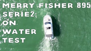 PREMIER Merry Fisher 895 Serie 2 on water test [upl. by Aubyn70]