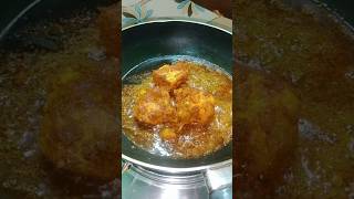 Tanzina will eat fried chickenyoutubeshorts food chicken [upl. by Nwahsak]