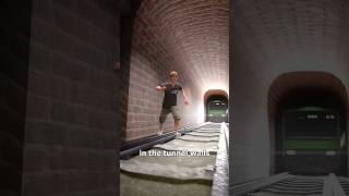 How to survive in a subway tunnel 😱 shorts [upl. by Roz450]