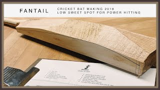 Cricket Bat Making 2018  Low Sweet Spot For Power Hitting [upl. by Patsy]