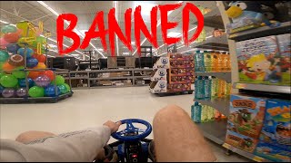 CRAZY CART IN WALMART BANNED FOR LIFE [upl. by Burrow]