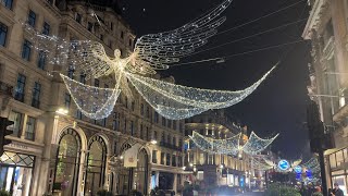 London Christmas Lights Walk 🧚‍♀️ Oxford Street ⭐️ Christmas Lights 2024 [upl. by Obeng]