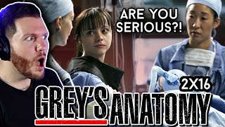 THIS IS INSANITY  First time watching Greys Anatomy 2x16 Its the End of the World REACTION [upl. by Fransis]