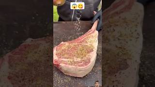 High quality beer steak 😱steak food bbq cooking recipe bbqlovers outdoorcooking [upl. by Elisabeth]