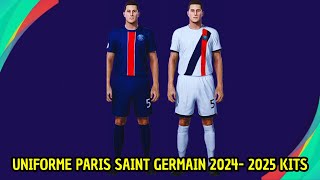 UNIFORME PARIS SAINT GERMAIN PSG 2024 25 PES 2021 XBOX [upl. by Andromada112]