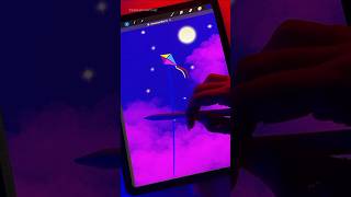 🪁 Procreate Art shorts tonniartandcraft procreate art [upl. by Aynot]