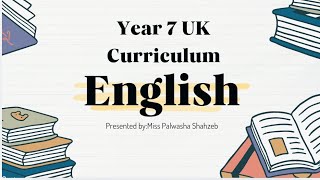 Year 7 English Chapter1 [upl. by Chow]