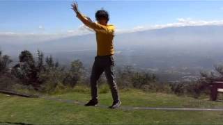 Slacklining for Beginners How to Turn on a Slackline  Absolute Slacklines [upl. by Sivrup]