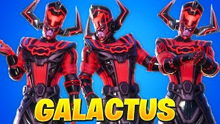 NEW GALACTUS SKIN SHOWCASE WITH LEAKED EMOTES [upl. by Onnem538]