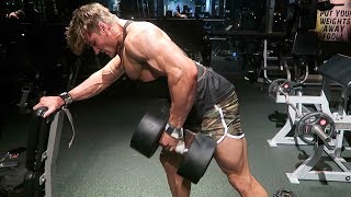 Full Back Workout w Commentary [upl. by Anelav225]