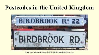 Postcodes in the United Kingdom [upl. by Trant527]