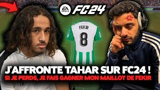 JAFFRONTE Tahar sur FC24 joffre le maillot de Nabil Fekir sil me GAGNE [upl. by Pheni]