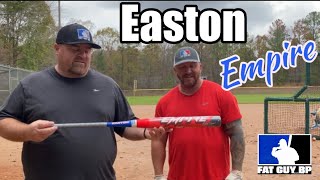 Easton Empire Salcedo Loaded Senior Softball Bat Review [upl. by Nannek]