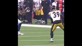 Michael Pittman catches for a 32yard Gain vs Pittsburgh Steelers [upl. by Lesirg]