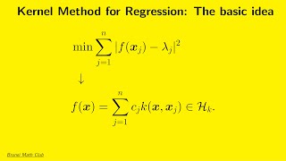 Kernel method for regression The basic idea [upl. by Geraint558]