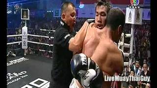 Youssef Boughanem vs Peemai Jitmuangnon 29th June 2013 [upl. by Reider]