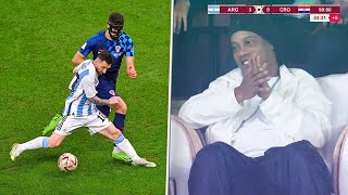 The day Lionel Messi impressed Ronaldinho [upl. by Aiyekal732]