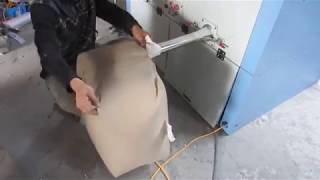 Polystyrene beads filling machine for bean bag pouf 2020 [upl. by Jaylene]