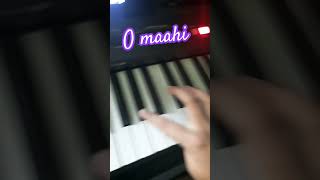 O maahi on keyboard simple and easy 👌🏻 full video musiclover1316 [upl. by Ttemme]