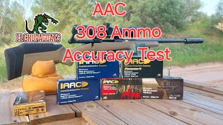 PALMETTO STATE ARMORY AAC 308 AMMO ACCURACY TEST 308 SAVAGE [upl. by Phillipp]