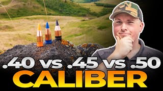 40 vs 45 vs 50 Caliber Muzzleloader Bullets  MuzzleLoaders Podcast Bonus Episode [upl. by Klinger929]