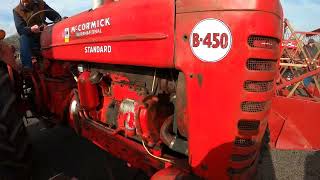 1966 Roadless McCormick IH B450 County 4x4 4Cyl Diesel Tractor 55 HP [upl. by Kopans281]