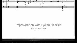 The Lydian scale  Jazz piano Lesson [upl. by Cathie9]