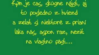 TEAM  BUDEM ŤA CHRÁNIŤ  LYRICS [upl. by Euphemie]