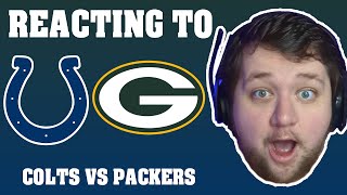 Colts vs Packers Week 2 Highlights Reaction [upl. by Ayalat989]