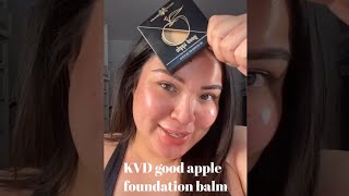 KVD Good Apple Foundation Balm Wear Test Short [upl. by Caye95]