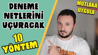 Deneme Netlerini UÇURACAK 10 Yöntem ❗️ [upl. by Palua]