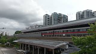 🟥C151A Set 527528 departing Yew Tee MRT Station Jurong East Bound [upl. by Nois]