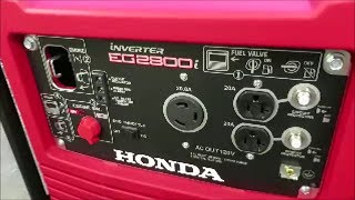 honda eg2800i inverter generator [upl. by Bergstrom562]