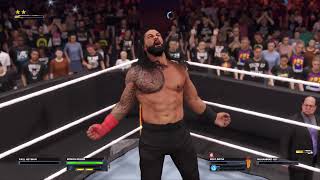 Clash at the Castle 2024 Muhamed Ali and Solo Sikoa vs Paul Heyman and Roman Reigns [upl. by Ramoj630]