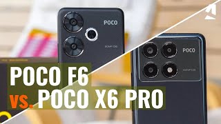 Poco F6 vs Poco X6 Pro Which one to get [upl. by Vivica]