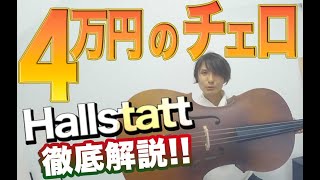 4万円の激安チェロ Hallstatt HC450 を徹底解説！！ [upl. by Sherborne]