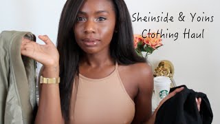 Sheinside and Yoins Clothing HaulReview [upl. by Sheets]