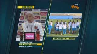 En vivo Rueda de prensa José Pékerman desde Chile [upl. by Sharline]