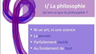 Cours de Philo  La Philosophie p1 [upl. by Stone900]