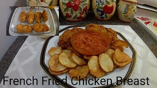 Deep Fried Chicken Breast Recipe Easy  Delicious and Mouthwatering  DIY Recipe [upl. by Bounds343]